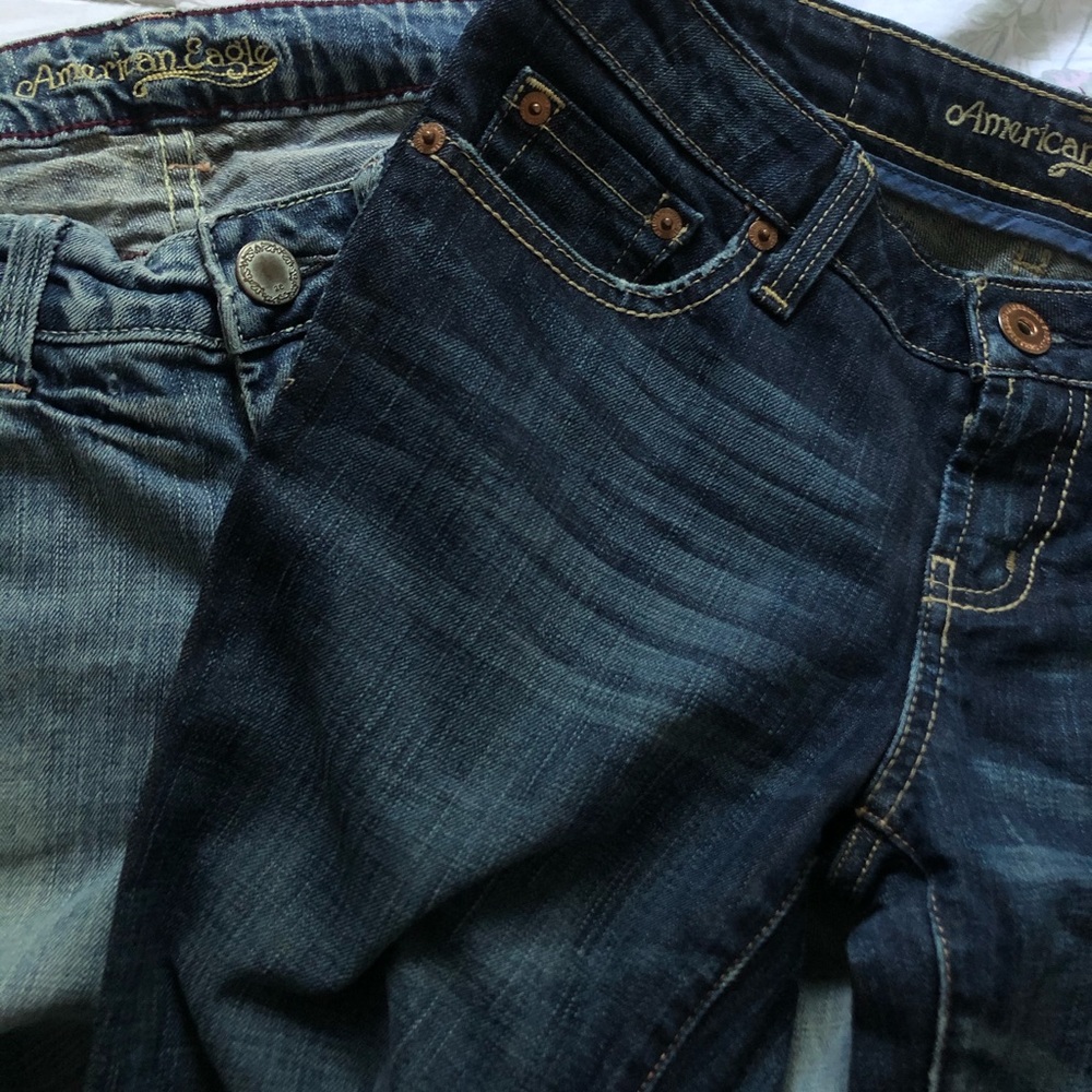 Two American Eagle Jeans